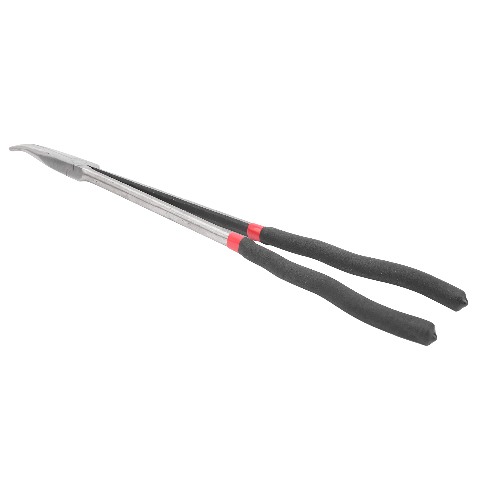 Spitzzange 25°, Stahlwerkzeug, Langer Griff, Hochtemperaturgehärtet, Spannweite 16 Zoll (400 Mm)