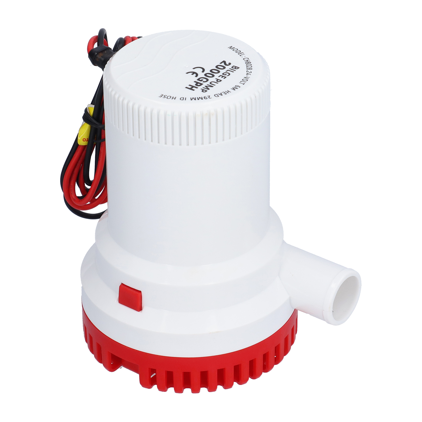 24v Dc 2000gph Tauchbilgepumpe, Leise Und Multifunktional Für Boote, Teiche Oder Pools
