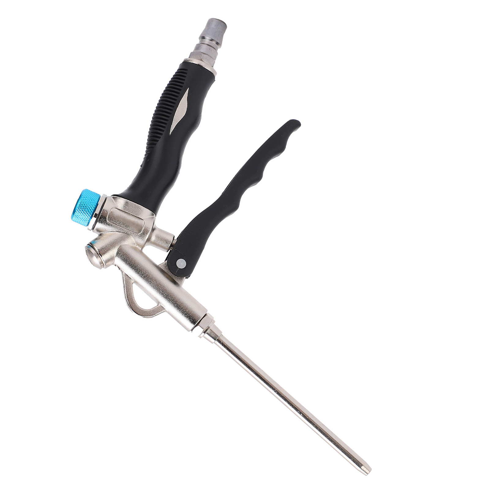 2-in-1-druckluftpistole Zur Staubentfernung, Einstellbarer Luftstrom, Verlängerte Düse, 1/4-zoll-npt-anschluss, 150 Psi