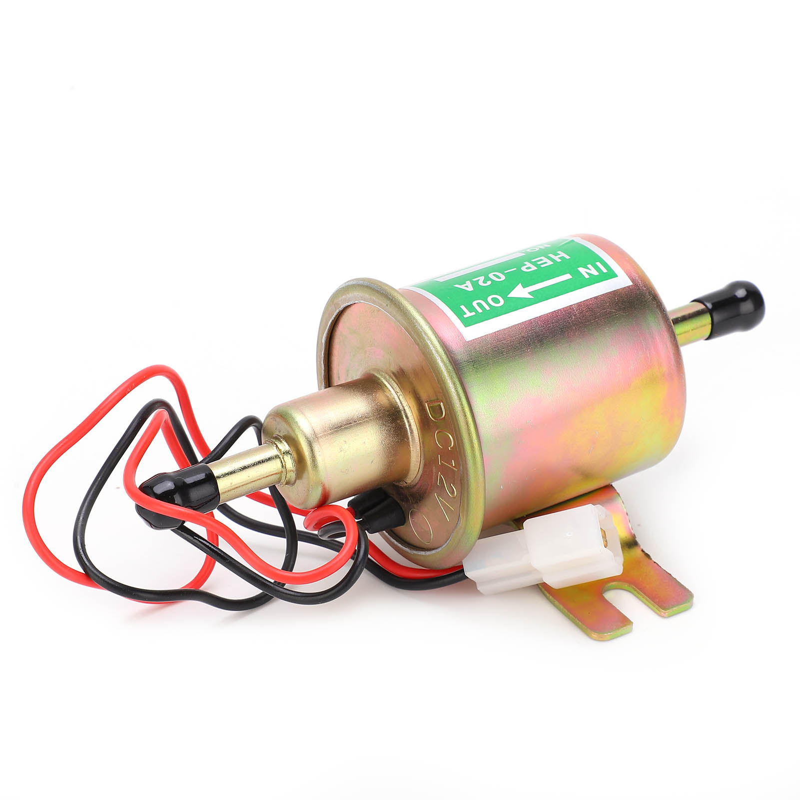 Universelle Elektrische Kraftstoffpumpe Hep-02a, 0,3-zoll-kupfer-aluminium-anschluss, 1,2 A Fördermenge, 12 V