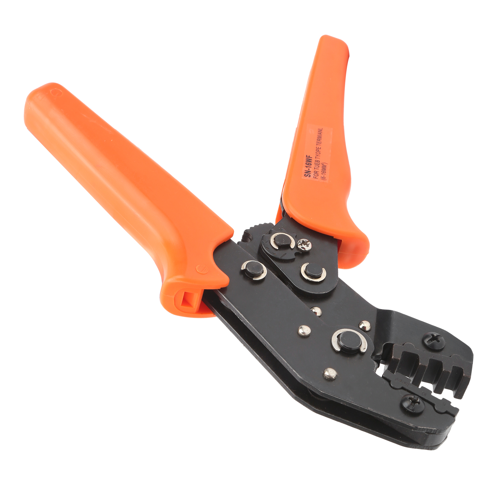 Sn-16wf Crimpzange Für Drähte Und Klemmen, 10-6 Awg, Kompakte Industrielle Handcrimpzange