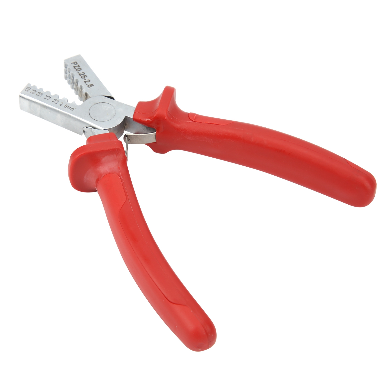 Abisolier- Und Crimpzange 0,25–2,5 Mm, Rotes Elektrikerwerkzeug, Multifunktionszange