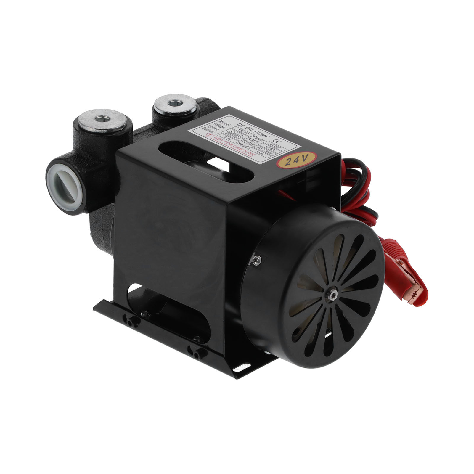 24-v-gleichstrom-selbstansaug-elektrokraftstoffpumpe Mit Motor Für Dieselkraftstoff-umfüllung, Fahrzeuge Und Transport