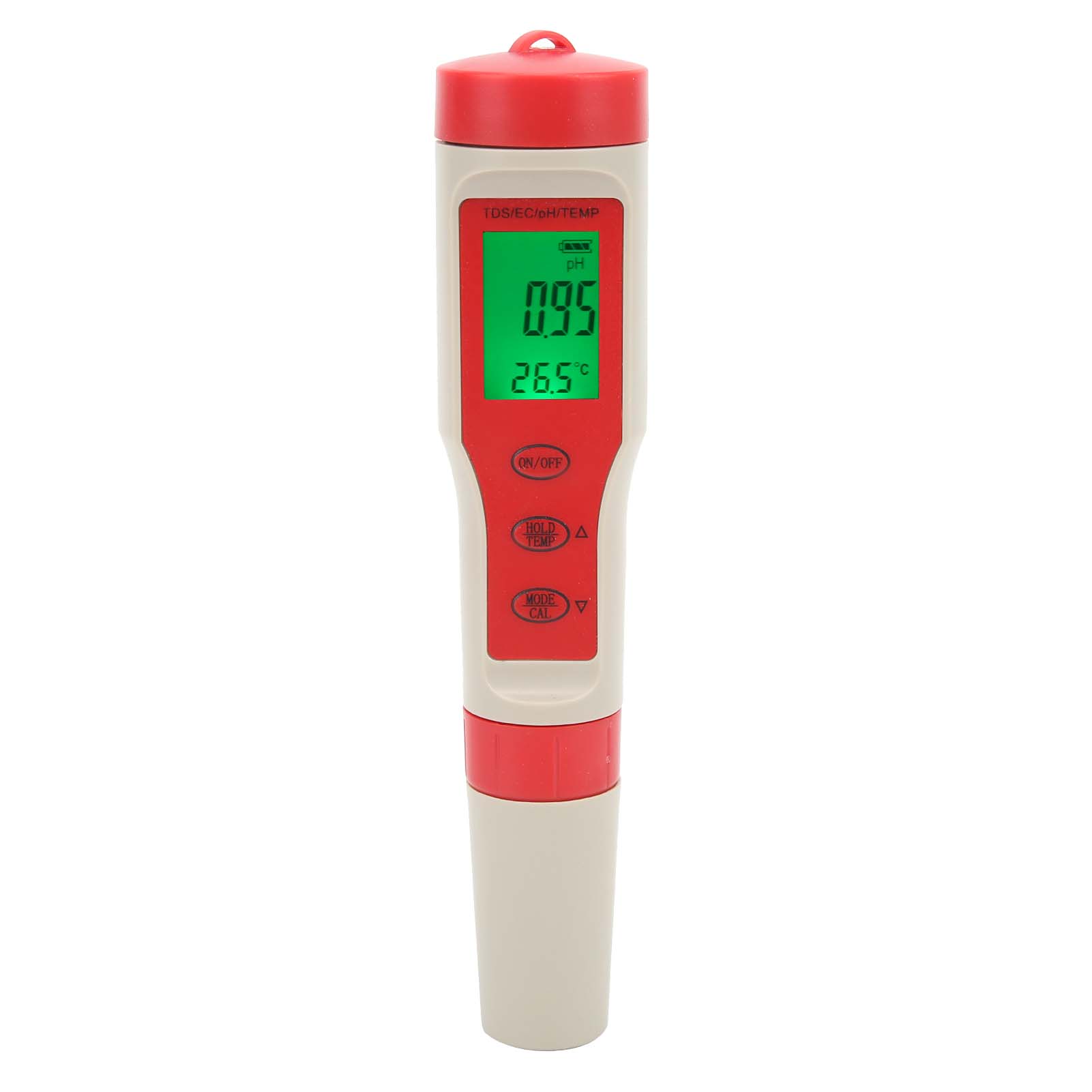 4-in-1 Ph/ec/tds/temperatur-wassertester, Tragbarer Stift Mit Lcd-bildschirm