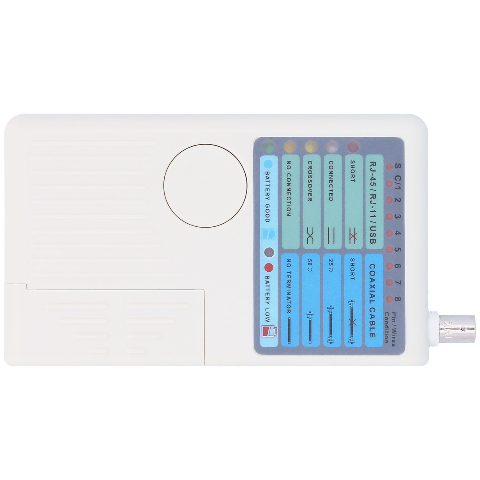 4-in-1 Multifunktions-koaxialkabeltester Für Netzwerke, Rj11/rj45/usb/bnc Diagnosegerät