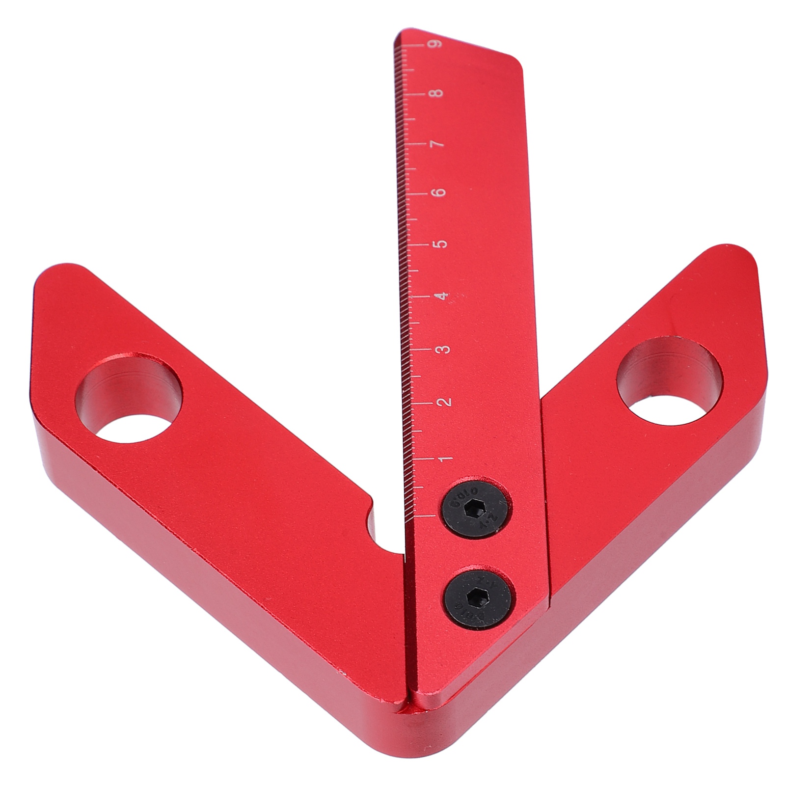 Losnummer 4/90° Zentriermarkierer Aus Aluminiumlegierung, Messlehre Für Die Holzbearbeitung, Präzisionsmarkierungswerkzeug