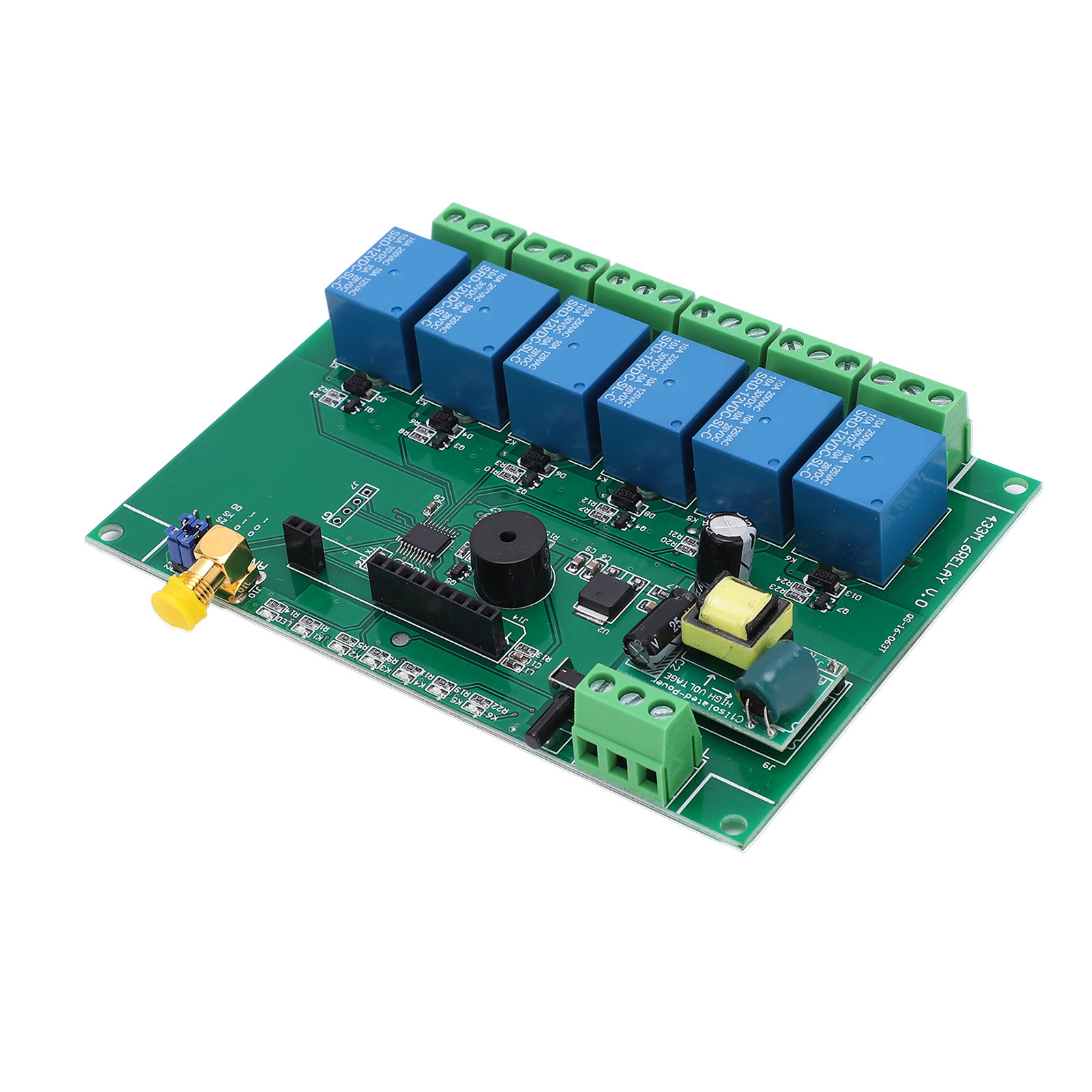 6-kanal-relaismodul Mit Funkfernbedienung Für 110-240v Industrieschalter