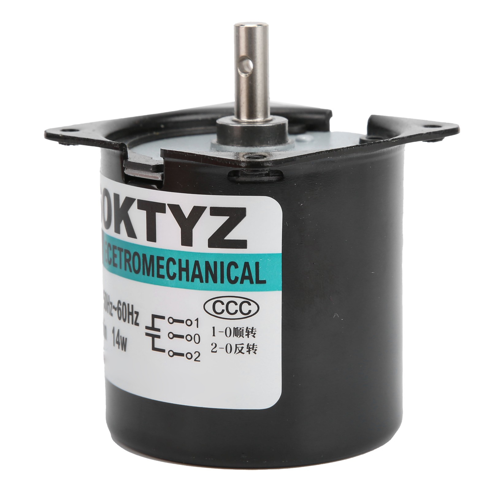 14-w-wechselstrom-synchronmotor, Permanentmagnet, Langsam Laufend, Bidirektional, Hohes Drehmoment, Zentralwelle Xd60ktyz-ac-s1
