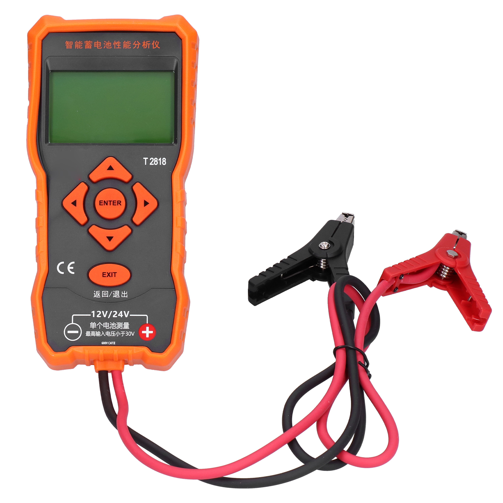 12/24v Autobatterietester Digitales Lastanalyse-diagnosesystem T2818