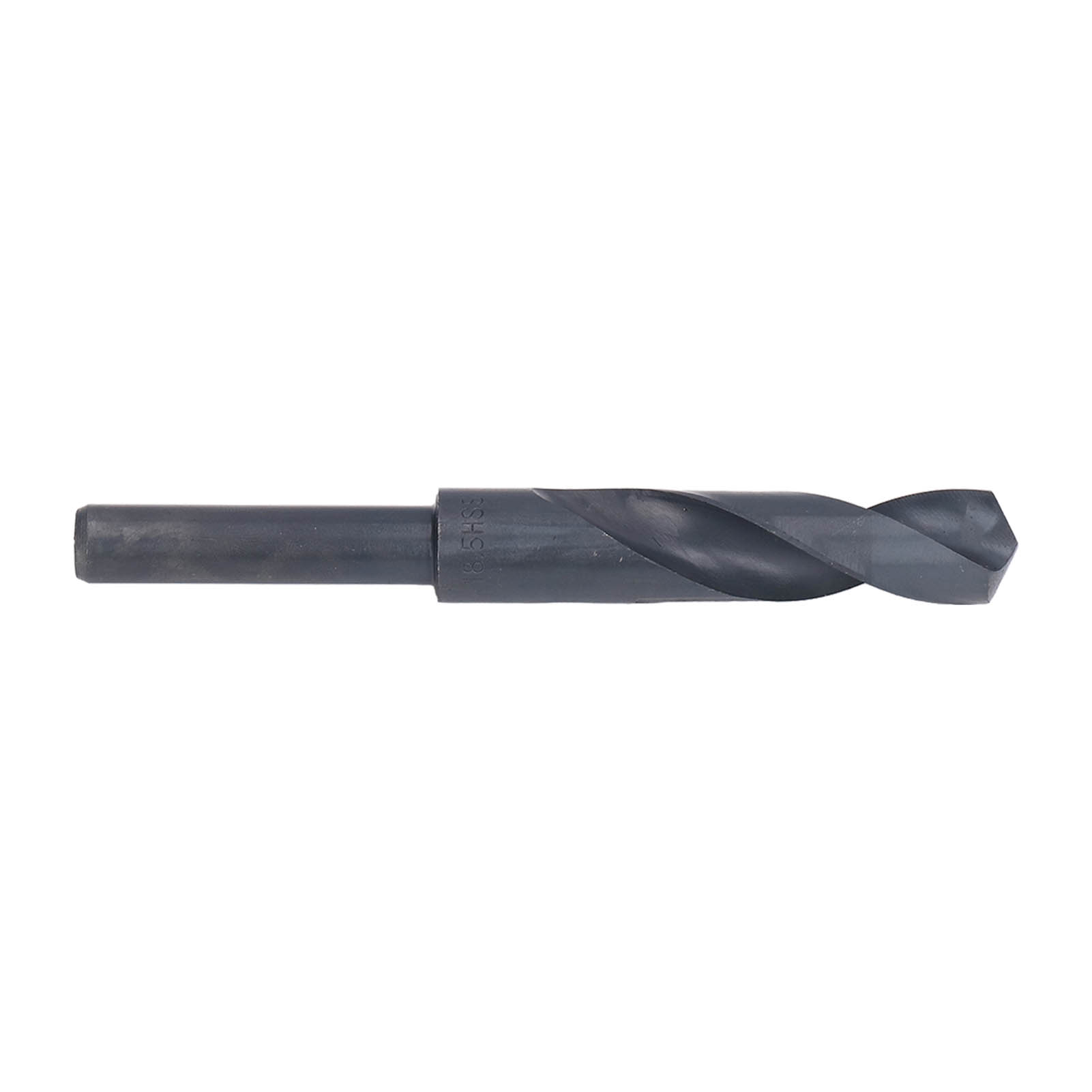 Hss-spiralbohrer Aus Schnellarbeitsstahl Mit Reduziertem Schaft, Schwarz, 18,5 Mm, Zum Bohren Von Aluminium, Kupfer Und Anderen Metallen.