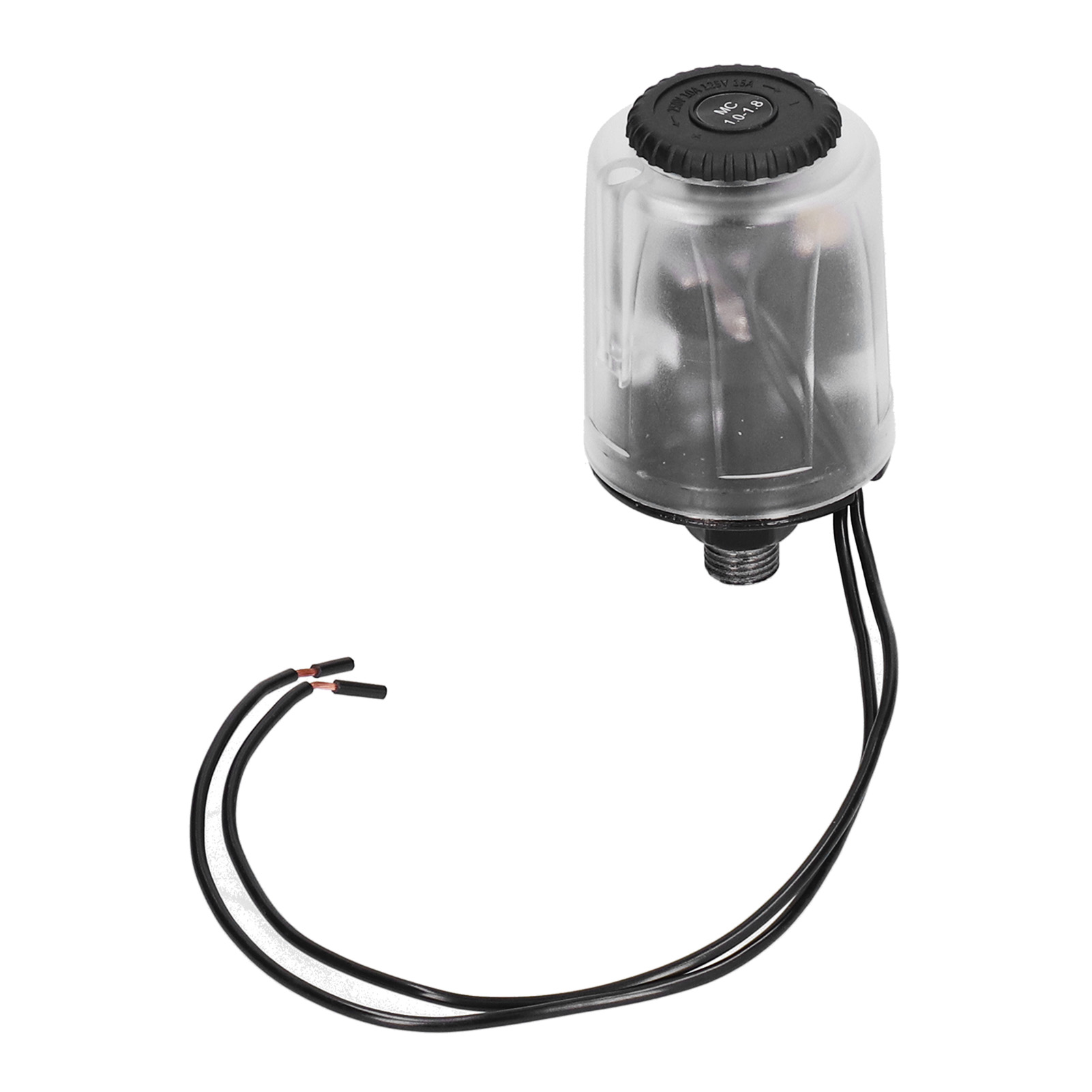 Automatischer Wasserdruckschalter, Rund, Transparent, Einstellbarer Innendraht, Mechanischer Regler Für Wasserpumpe