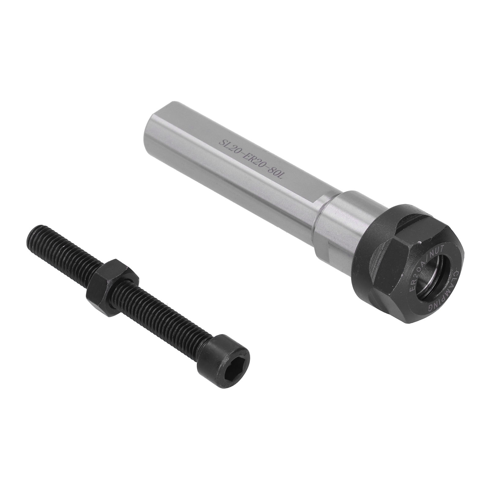 Er20 Spannzangenfutter, 80 Mm Zylinderschaft, Schwimmender Werkzeughalter Zum Gewindeschneiden, Sl20 Cnc-maschine