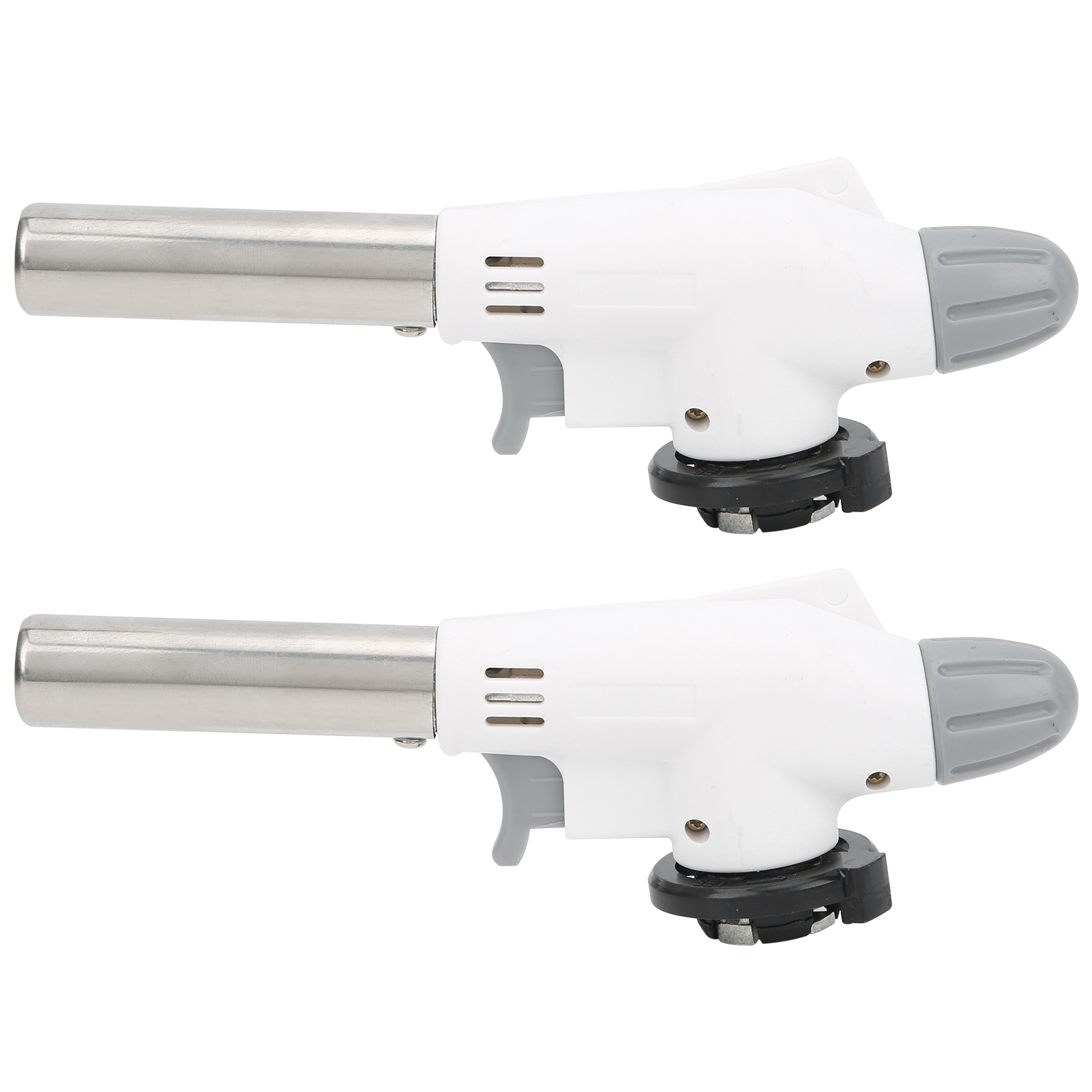 2-teiliges Gasbrenner-set, Tragbare Flammenpistole Für Grillen Und Camping, Mini-heizgerät-zünder