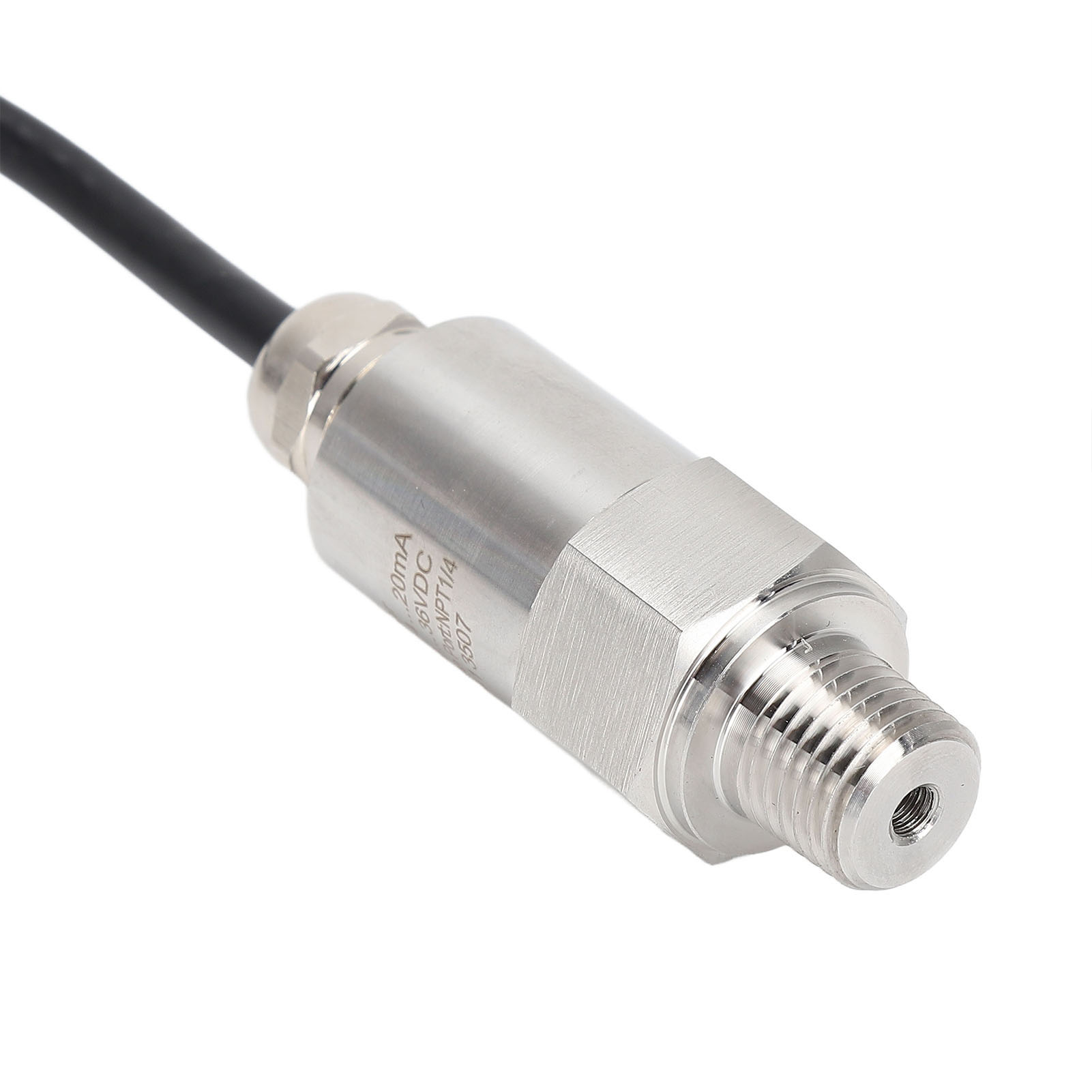 Druckmessumformer-sensor 4–20 Ma, Npt1/4-ausgang Für Luft/wasser, Dc 10–36 V, Lineare Leitung