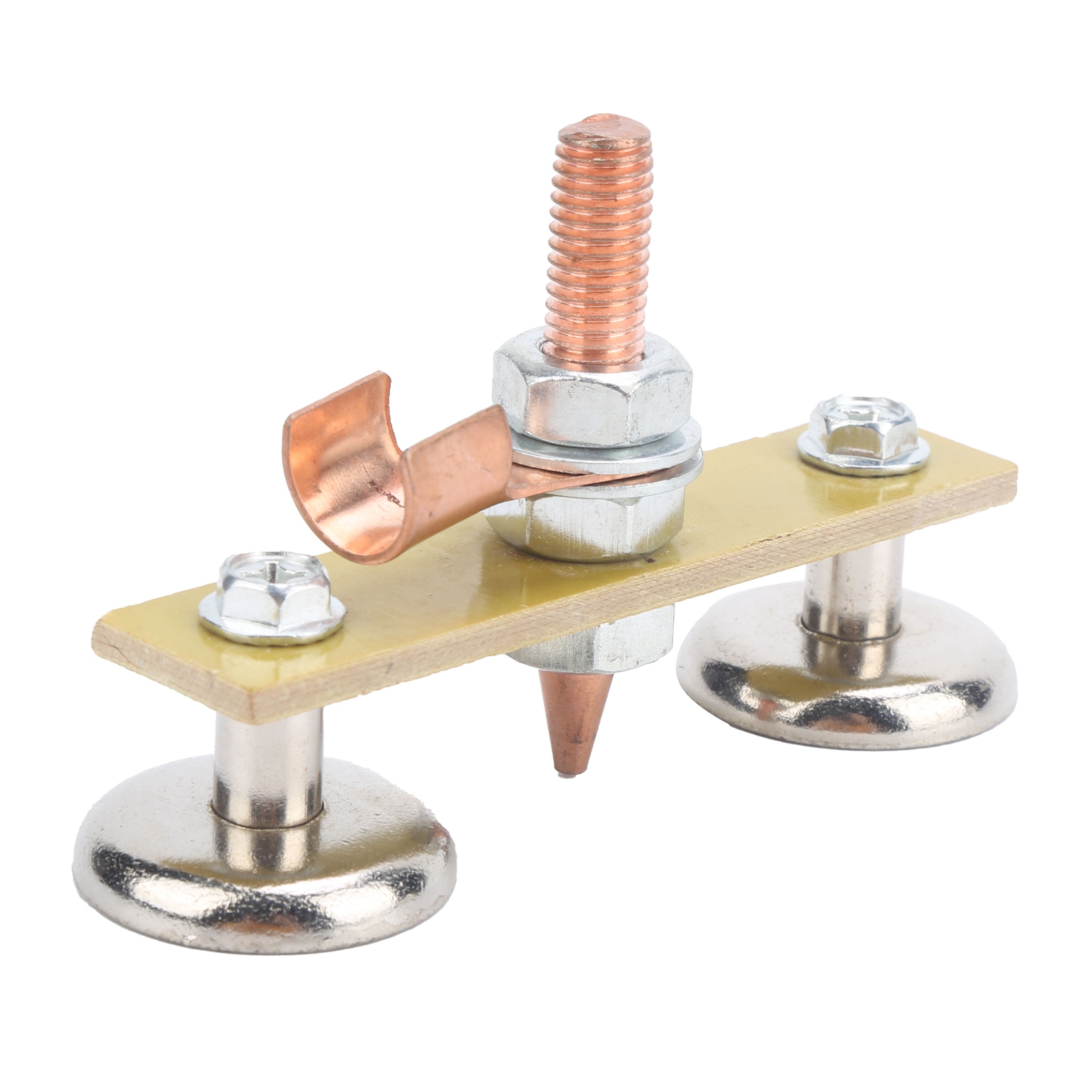 Magnetische Lötkolbenkopfhalterung Mit Doppeltem Masseanschluss, 4-mm-positionierwerkzeug