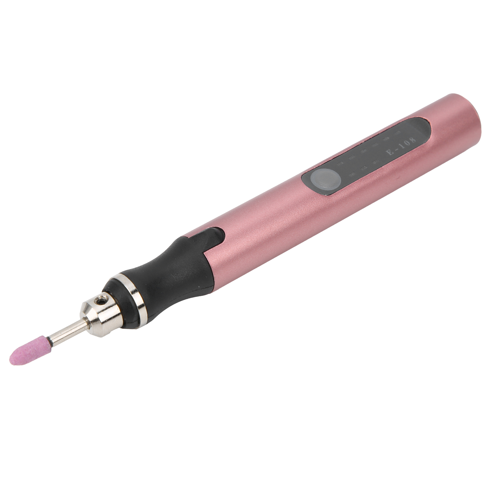 Mini-diy-elektro-mikrogravierer-set Mit Vibrationsstift, Präzisionswerkzeugen Zur Lackentfernung Und Roségoldenem Zubehör