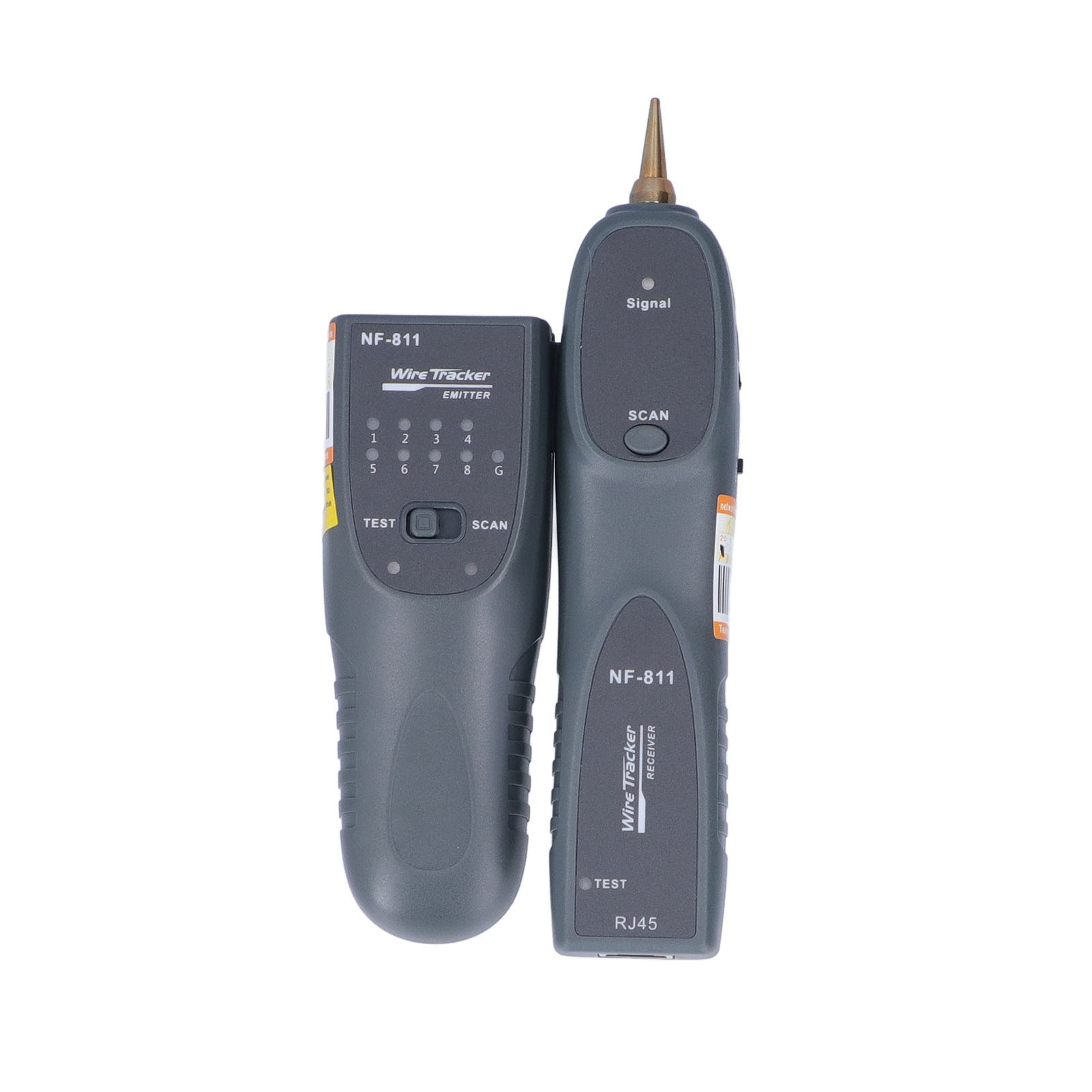 Nf-811 Tragbarer Netzwerkkabeltester, Leitungsdetektionsset Für Elektroinstallationen Und Verkabelung