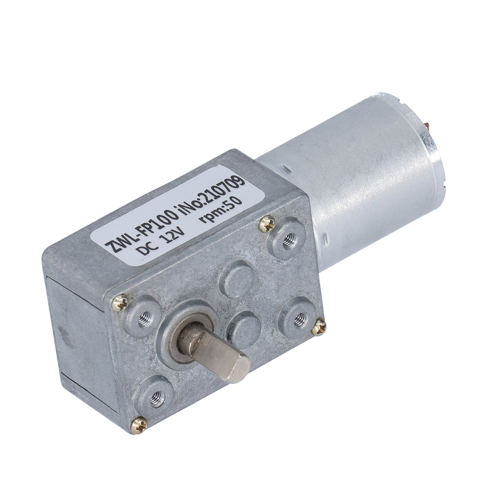Robuster, Verschleißfester Und Äußerst Langlebiger Schneckengetriebemotor Mit Langsam Laufendem Getriebe Zwl-fp-50rpm