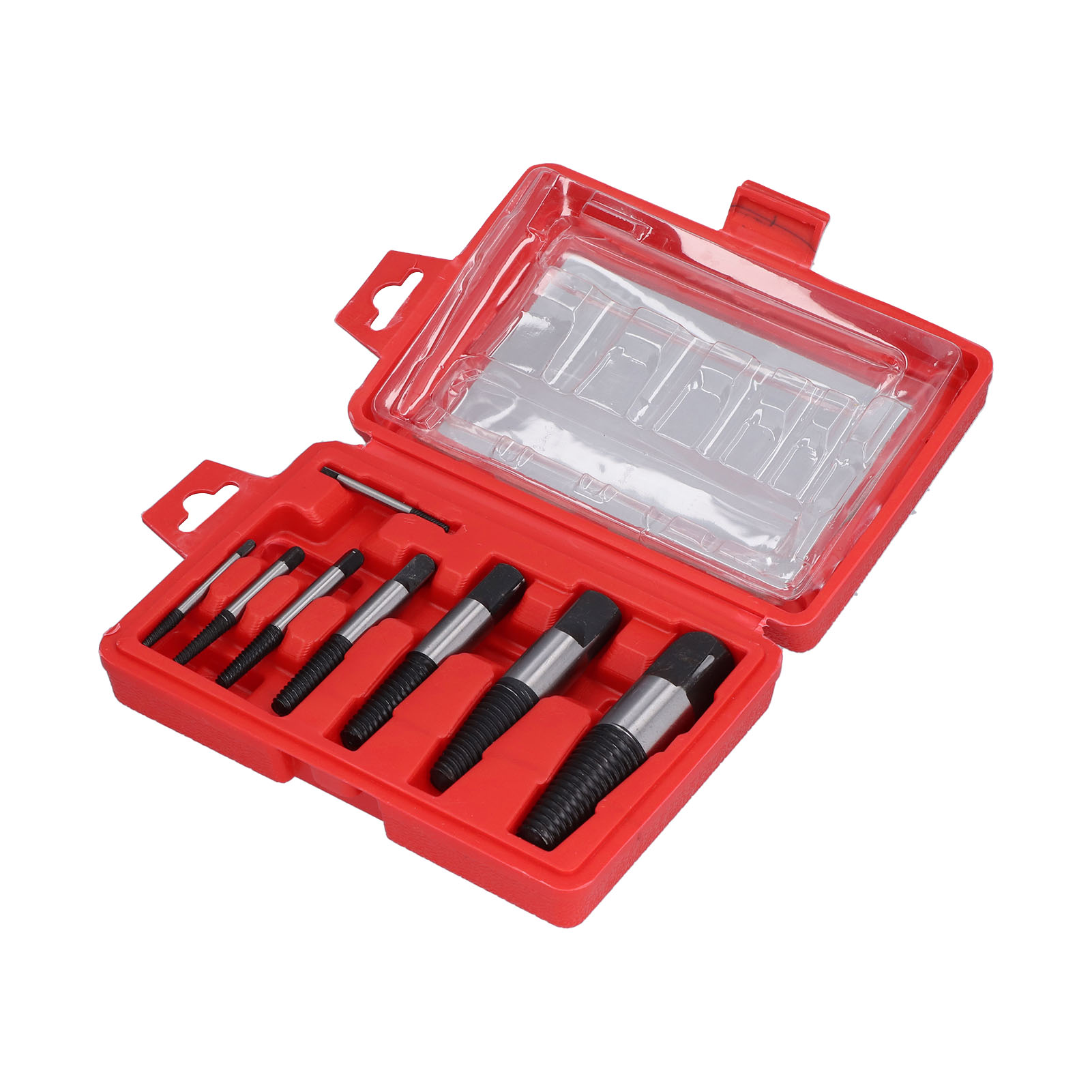 Set Mit 8 Hss-schraubenausdrehern, Universellem Bolzen- Und Wasserrohrentferner
