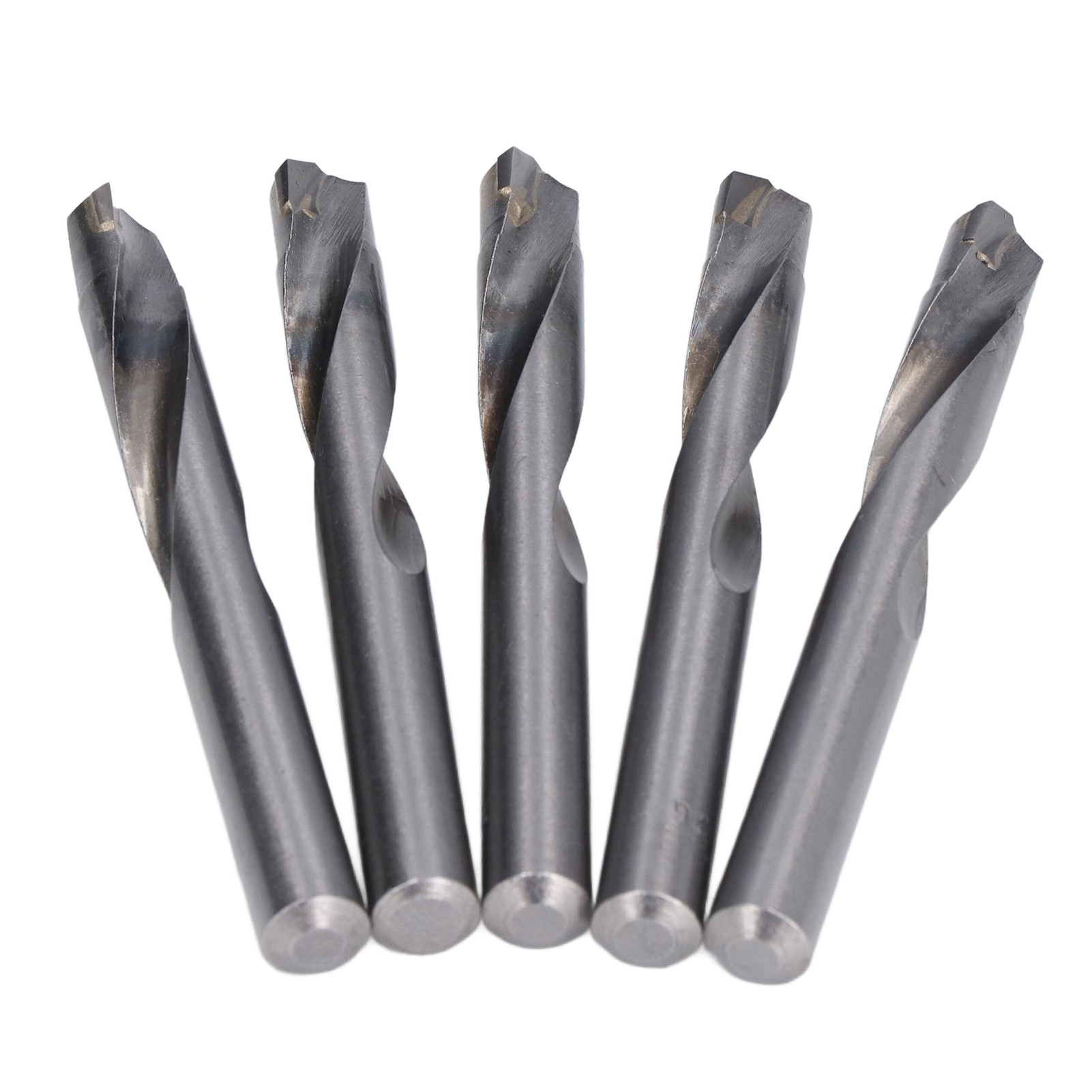 12-mm-spiralbohrer Aus Wolframstahl, Hochtemperaturgehärteter Präzisionsfräser, 10er-set Mit Geradem Schaft