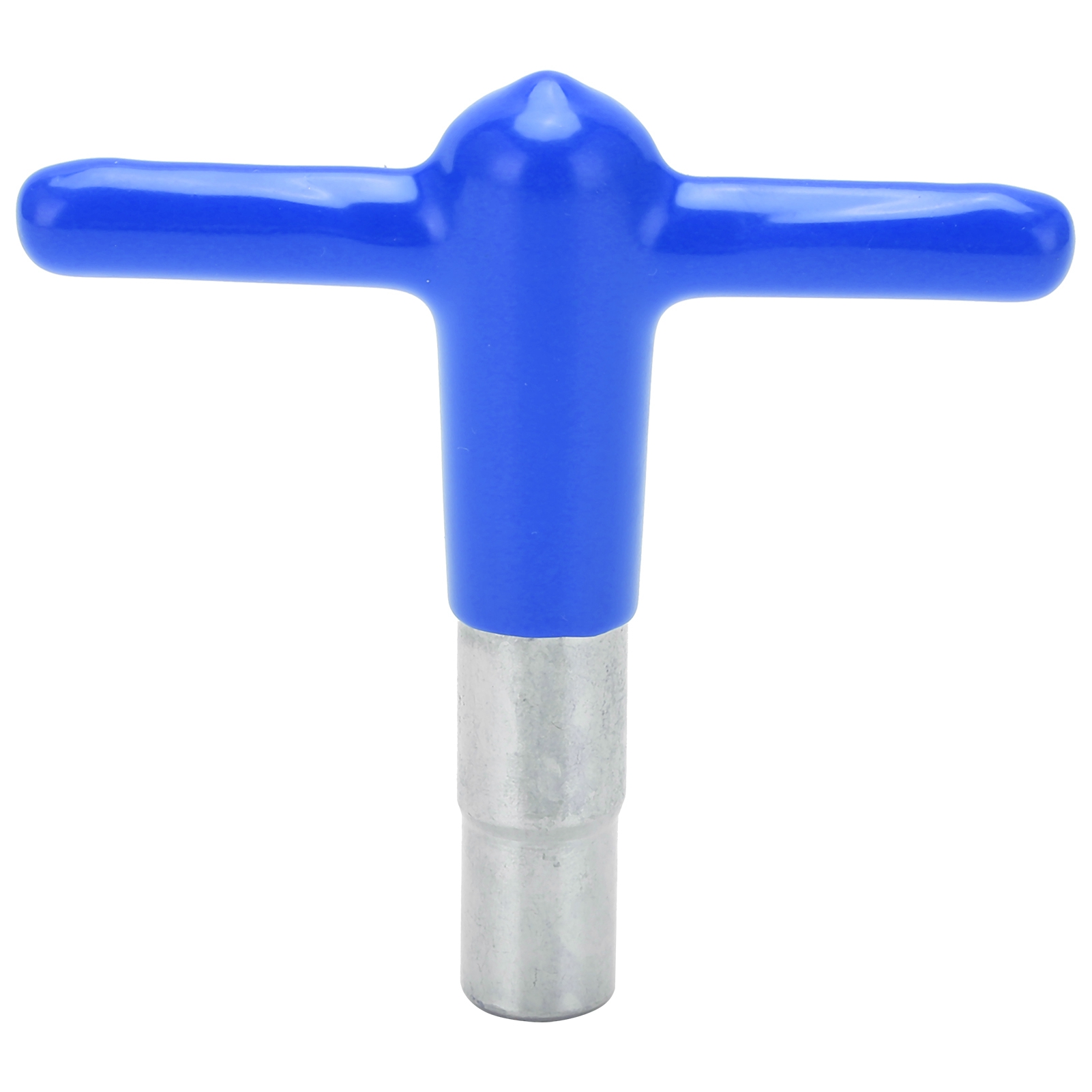 T-förmiger Stimmschlüssel Für Trommeln, Silikongriff, Musikinstrumentenzubehör Dt-08 Blau