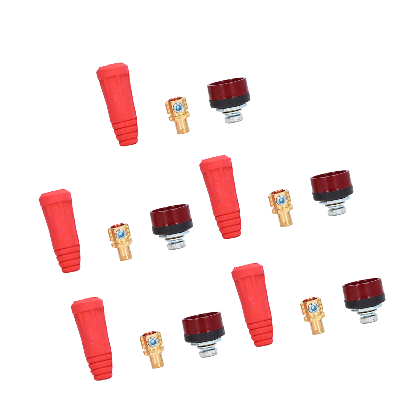 5-teiliger Wig-schnellverbinder, 35-50 Mm Stecker (weiblich/männlich), Eu-ausführung, Lötplattenadapter