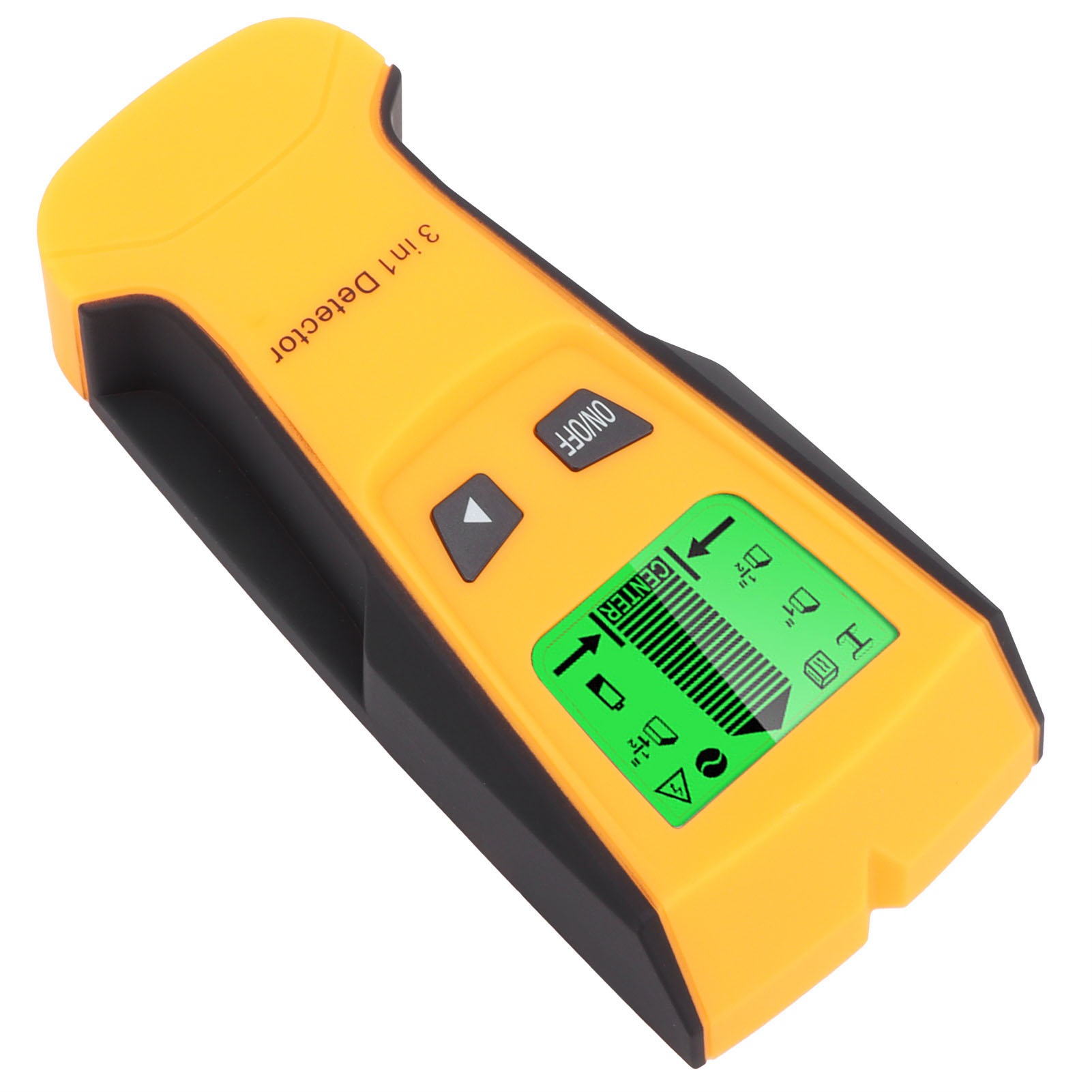 Th210 3-in-1 Wanddetektor Mit Lcd-bildschirm, Balkensucher Und Metalldetektor