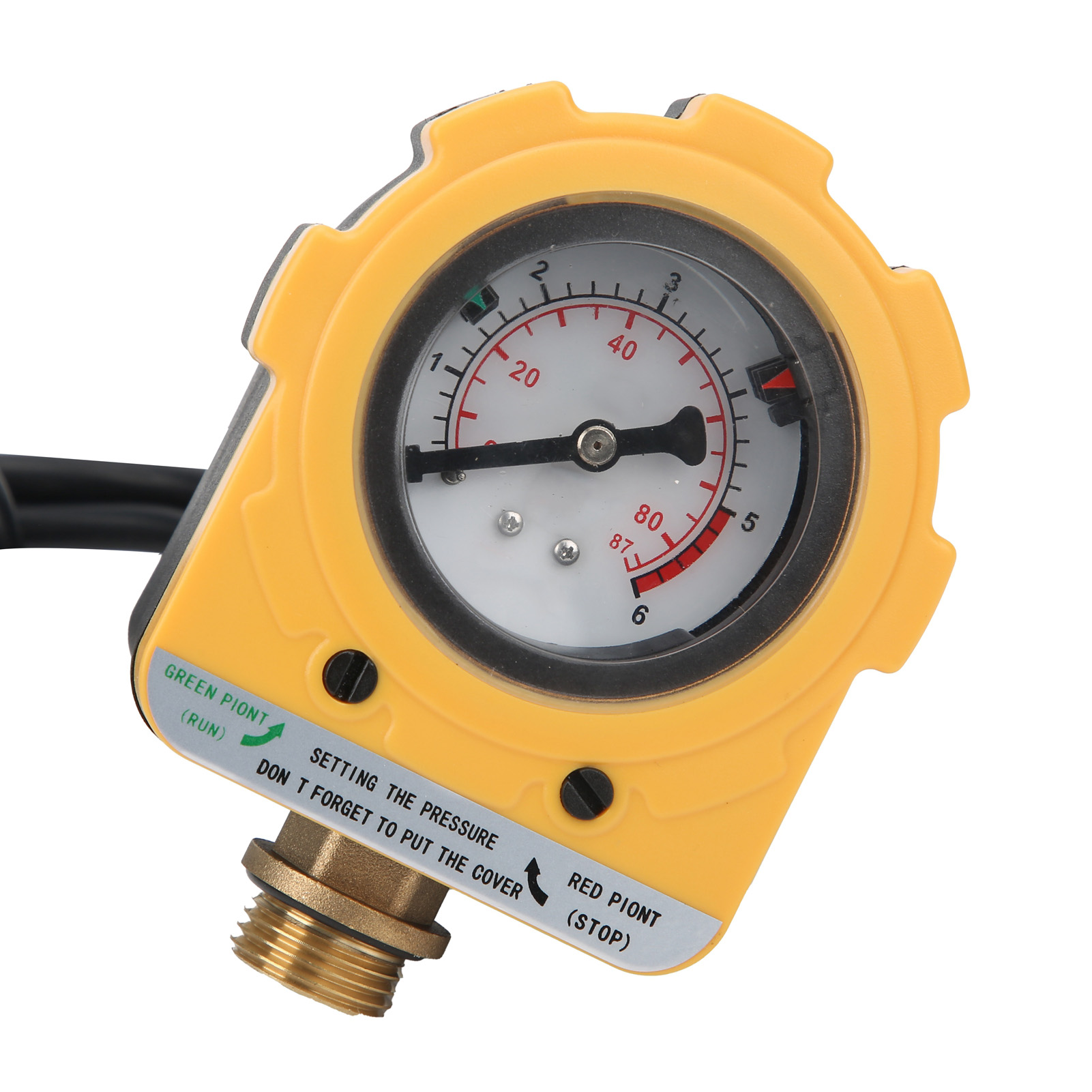 Elektronischer Druckschalter Für Wasserpumpen, Einstellbarer Schalter E06-1500 30aeu Ac220v Stecker