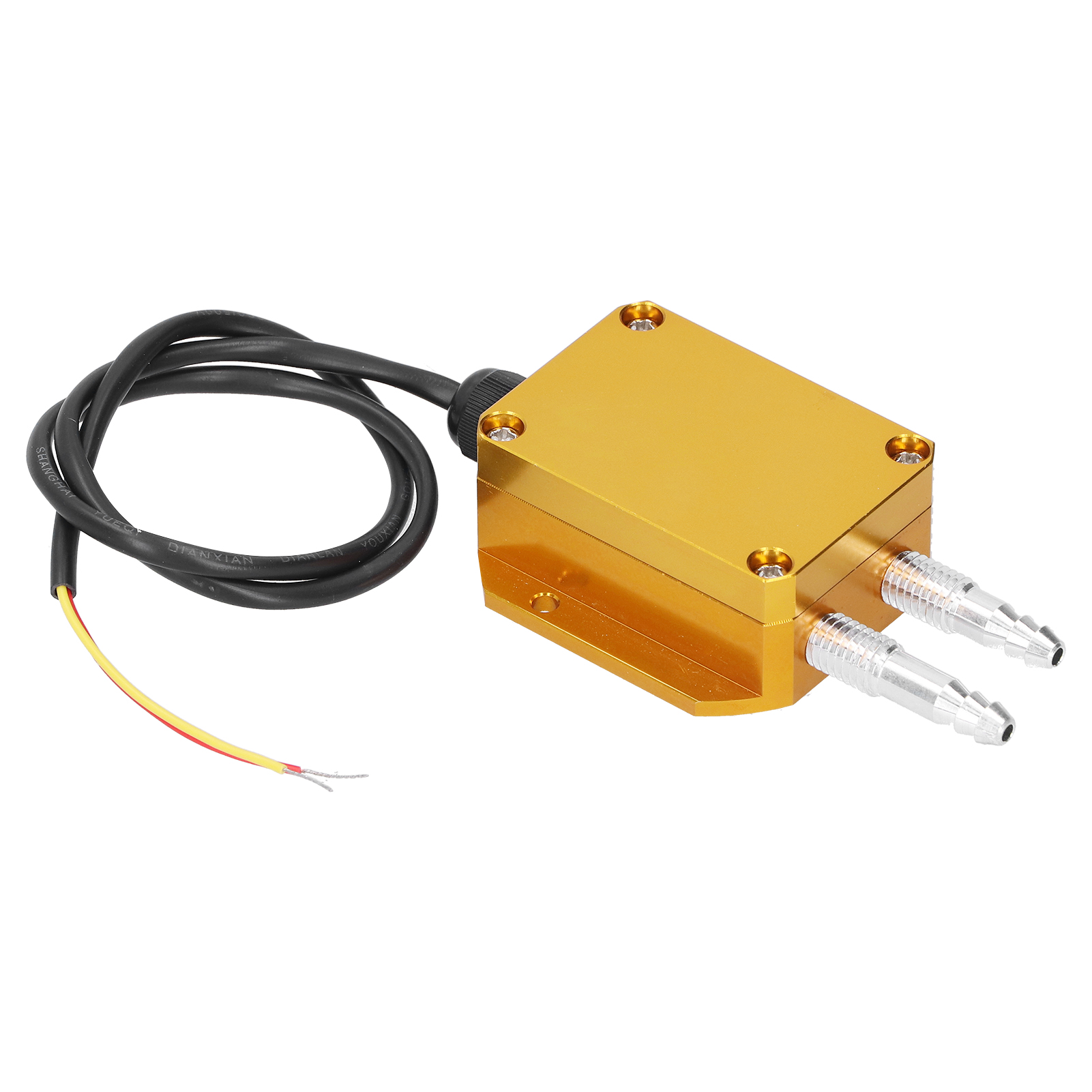 Gelber Mikro-differenzdrucksensor, Messumformer 0–100 Pa, Ausgang 4–20 Ma, 24-v-gleichstromversorgung