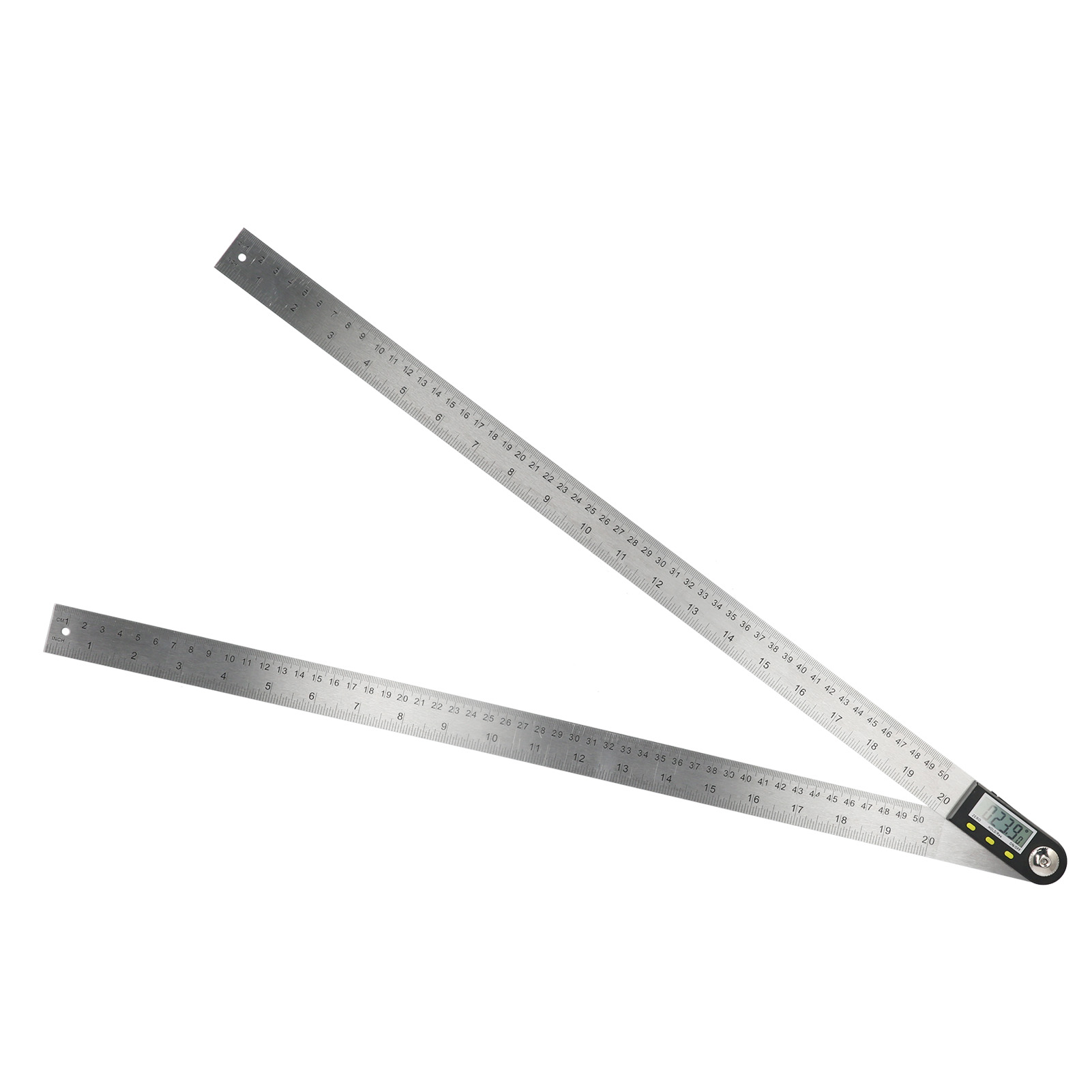 2-in-1 Digitaler Winkelmesser/goniometer Mit Display Für Automobile 0-500 Mm