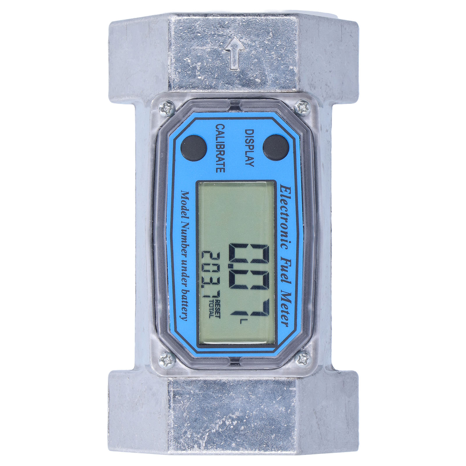 2-zoll-digital-turbinen-durchflussmesser Für Flüssigkeiten, Wasser, Gas, Kraftstoff, Öl Llw-50, 2,3 V–3,3 V