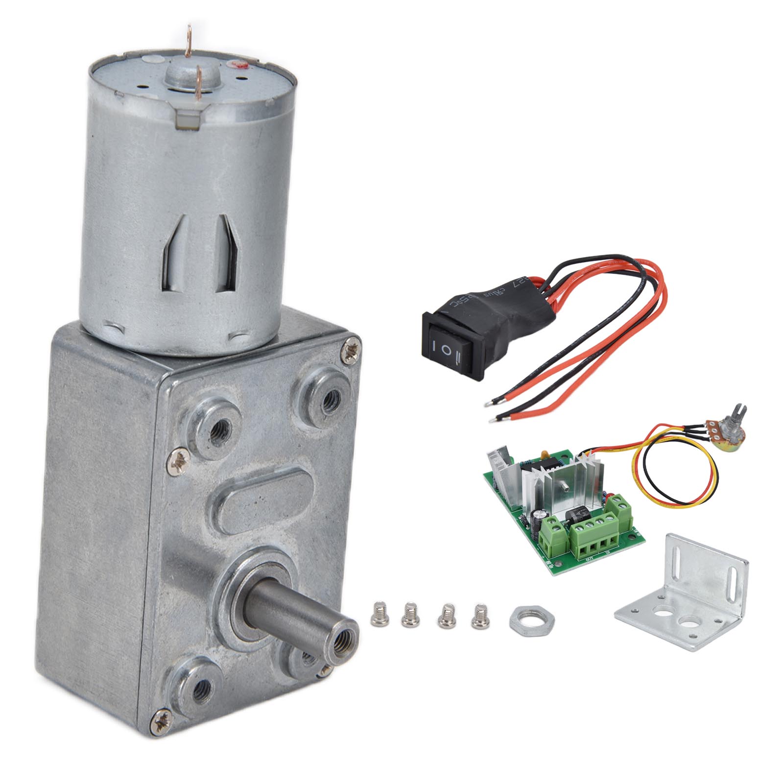 6v Turbo-getriebemotor Jgy370, Mini-getriebeuntersetzer 30 U/min Mit Regler