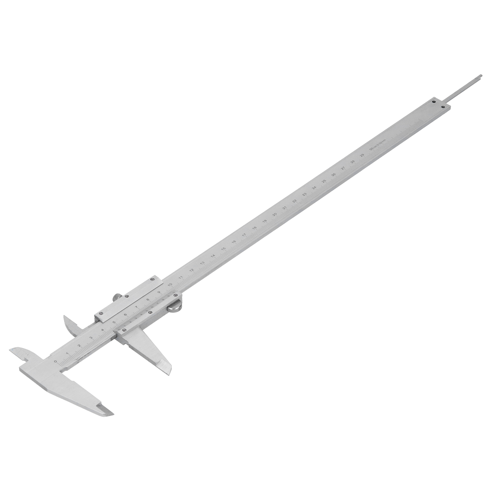 Nonius-messlehre Aus Hochkohlenstoffhaltigem Stahl, Präzisionslineal Für Teile, Breite 0-300 Mm