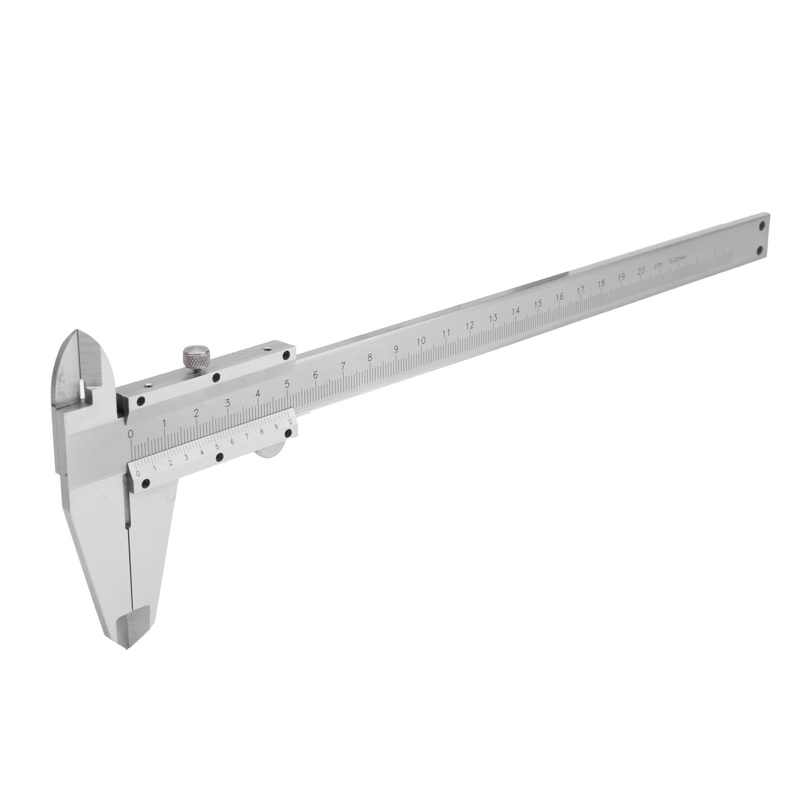 Edelstahl-messschieber, Feineinstellrad, Industrielles Messinstrument, 0–200 Mm