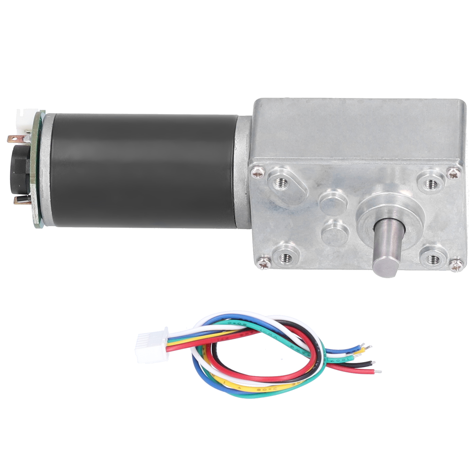 Selbsthemmender Schneckengetriebemotor, Hohes Drehmoment, Untersetzungsgetriebe, 15-mm-welle