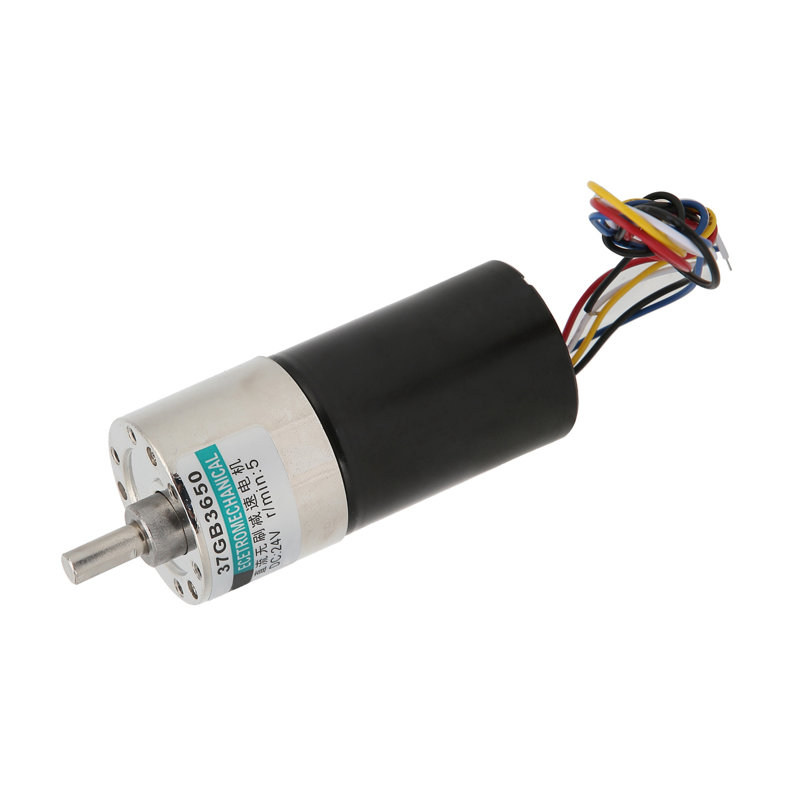 24v Gleichstrommotor Mit Getriebe Xd-37gb365, Bürstenlos, Mindestdrehzahl 0,5 U/min, Rechts-/linkslauf, Halterung Für Mikromaschinen Im Lieferumfang Enthalten