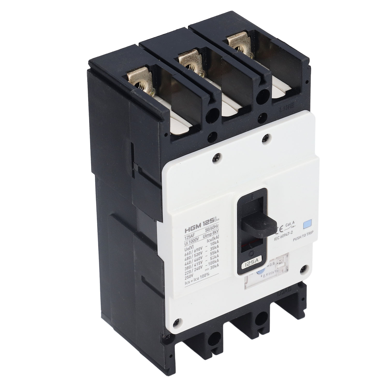 3p Bmc Thermoset Kupfer-leistungsschalter Mccb, Kompaktleistungsschalter, 380 V