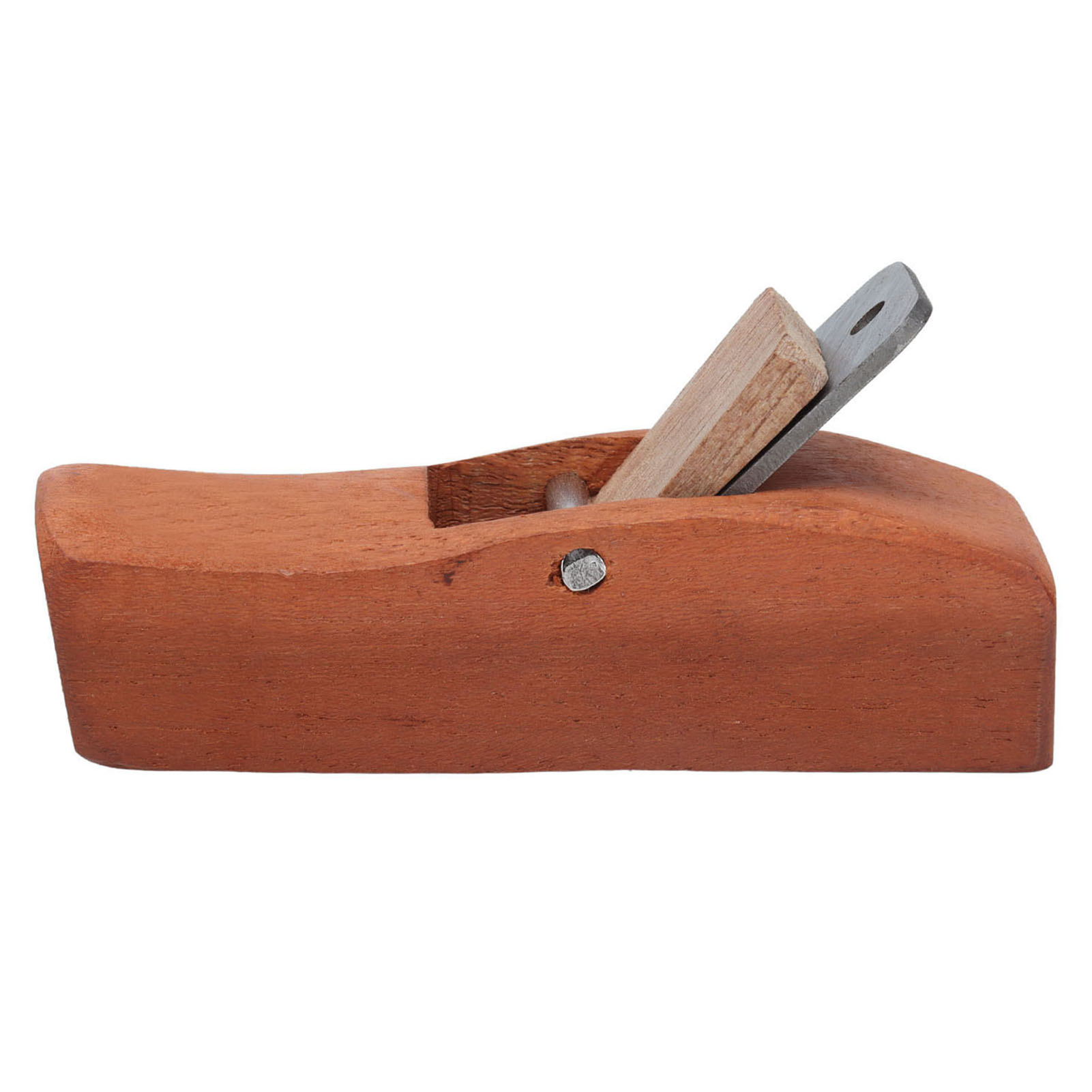 Miniatur-holzhobel Aus Rotem Sandelholz, Stahlklinge, Handhobel Zum Feinbearbeiten Und Entgraten
