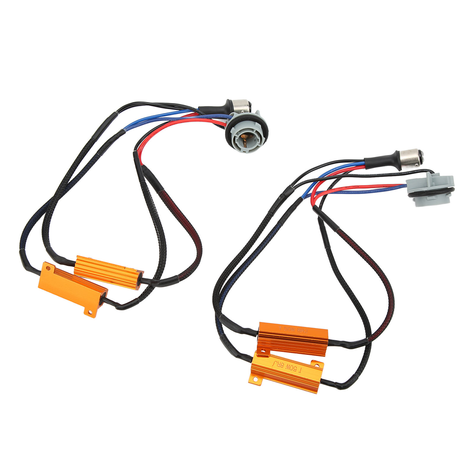 2er-pack Led-widerstände, 50 W, 12 V, Doppelwiderstände, Präzise, Geringer Stromverbrauch, Decoder Für Beleuchtung