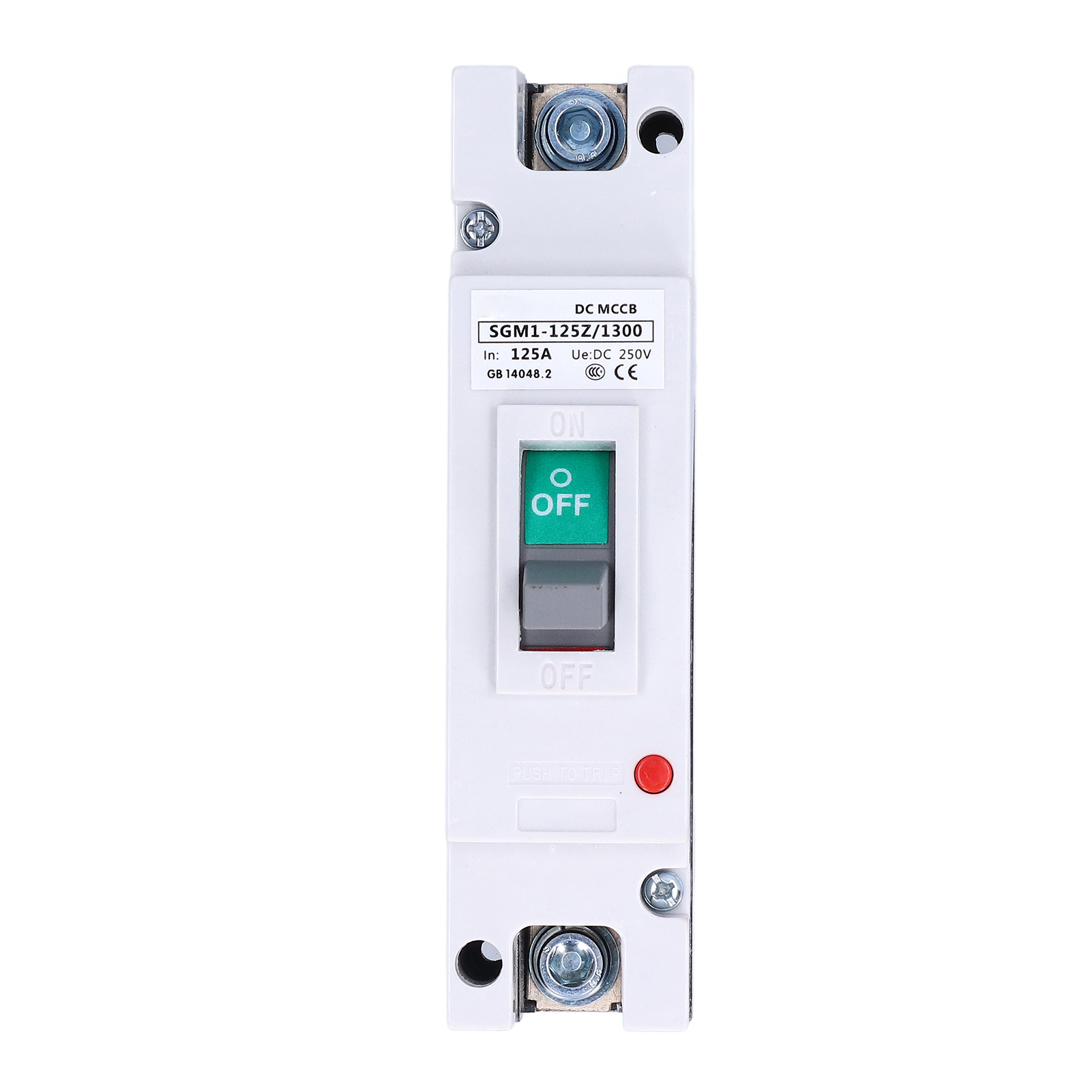 1-poliger Leistungsschalter Mit Solarschutz Und Batterieschalter, 125 A, 250 V Dc