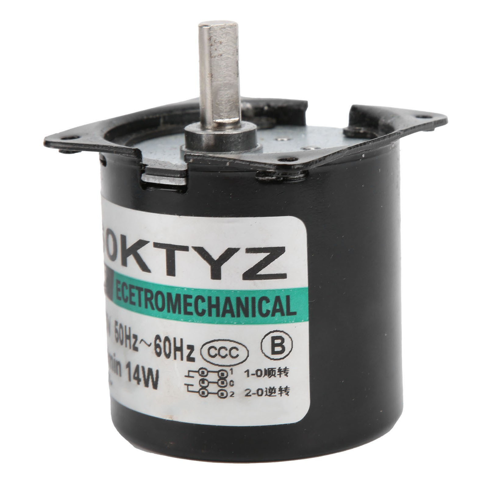 14-w-synchron-wechselstrom-getriebemotor, 5 U/min, 220 V, Permanentmagnet, Diy-generator, Miniaturgerät