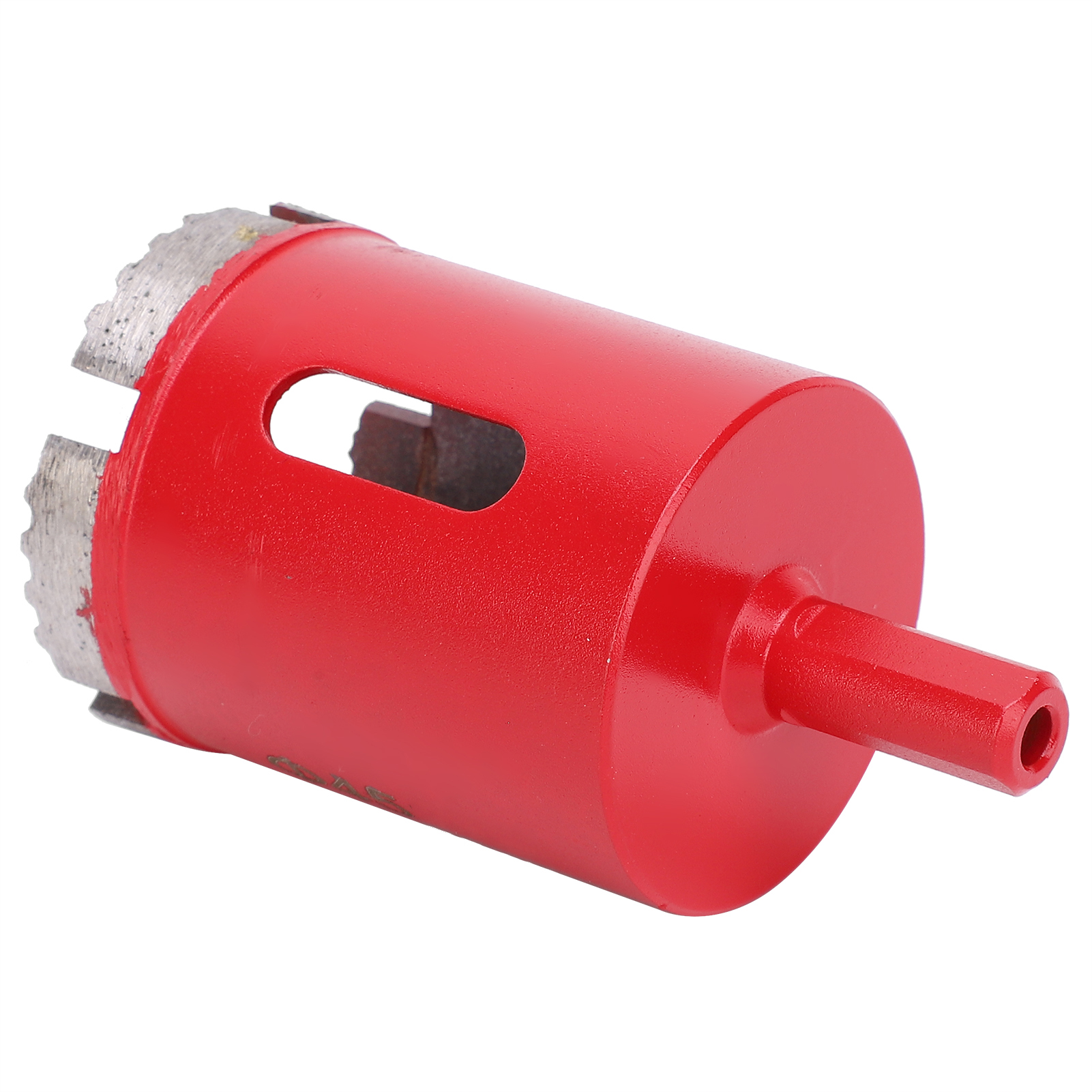 45-mm-diamant-lochsäge Mit Roter Zahnung Zum Bohren Von Löchern, Gerader Griff, Elektrische Bohrmaschine