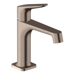 hansgrohe Waschtisch-Einhebelmischer 100 Axor Citterio M A 128mm, m Zugst.Abl.Gar., brush. ni.