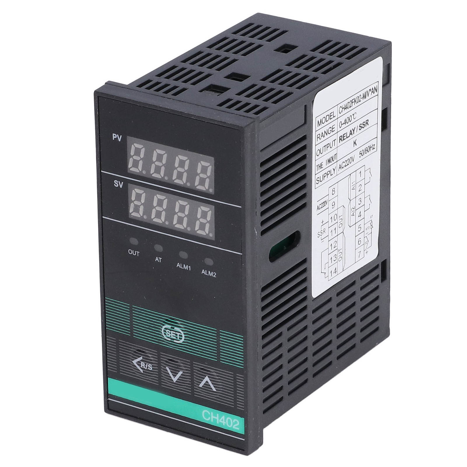 Ac220v Pid-digitalthermostat, Hochpräziser Intelligenter Temperaturregler, Ssr-relais