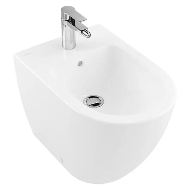 V&B Stand-Bidet Subway 2.0 37x56cm, 1 HL, Überlauf, weiß C-plus