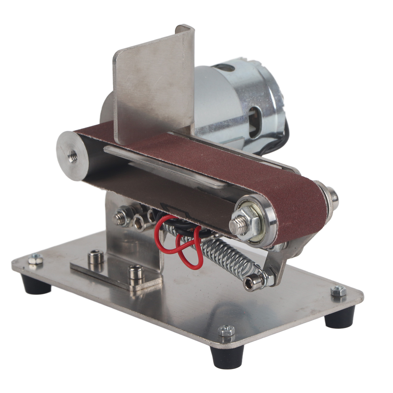 Verstellbarer Mini-elektrobandschleifer, Schleif- Und Poliermaschine, 110–240 V Wechselstrom, Heimwerkerbedarf, Eu-stecker, 895 (200 W)