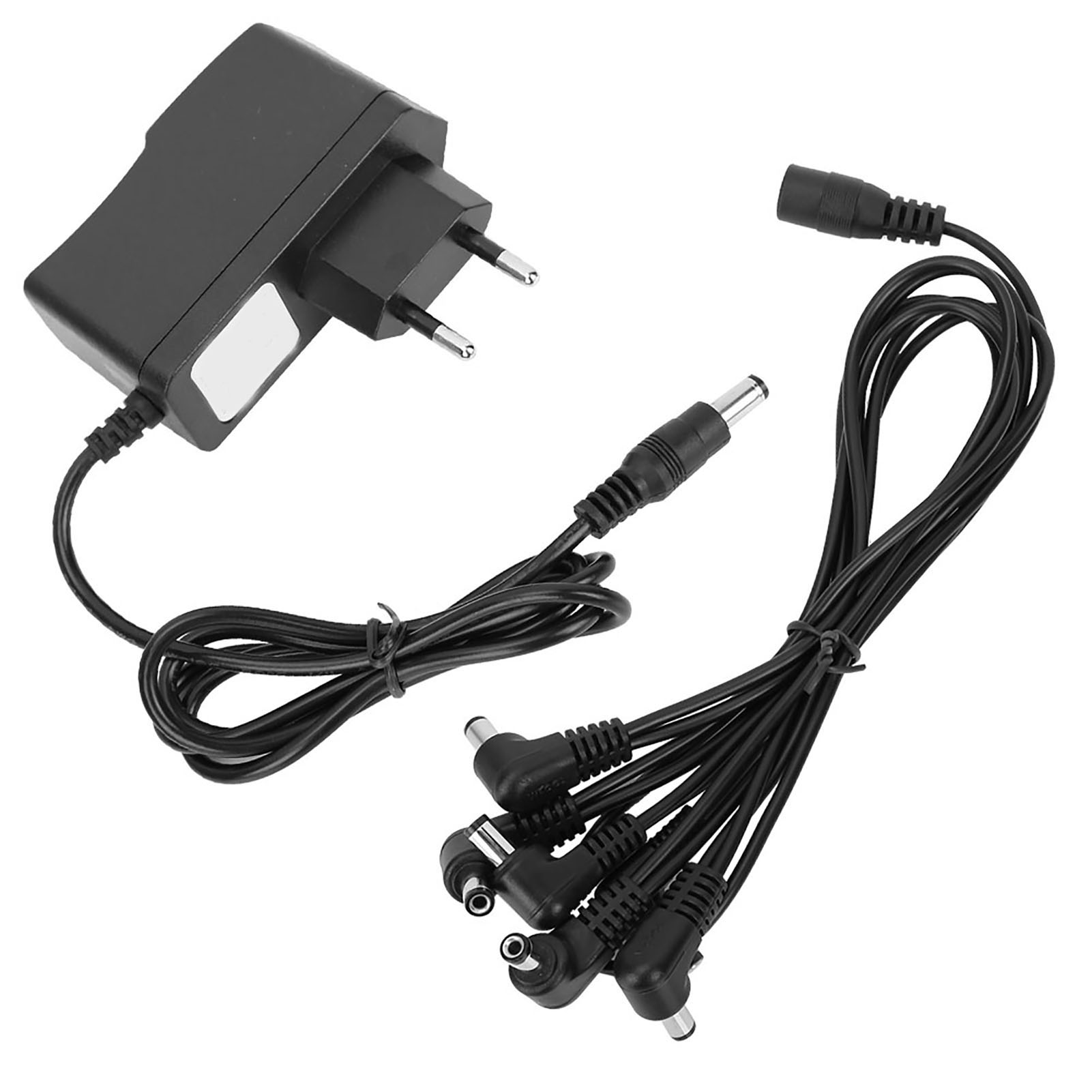 Universeller 9v-adapter Für Gitarreneffektpedale, 100–240v Netzteil, Eu-stecker, Netzladegerät