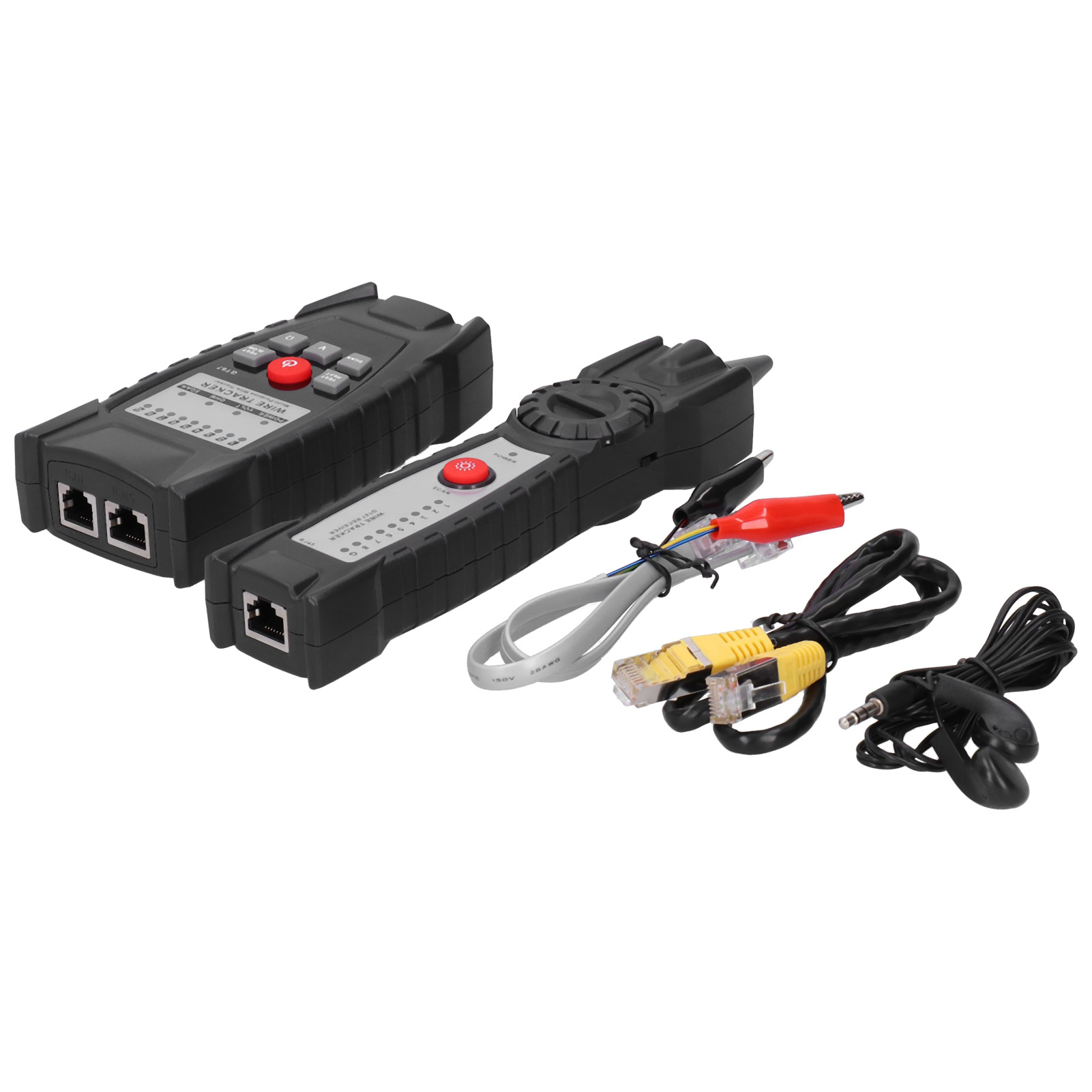 Gt67 Netzwerkkabeltester, Rj11/rj45 Multifunktions-locator Mit Taschenlampe