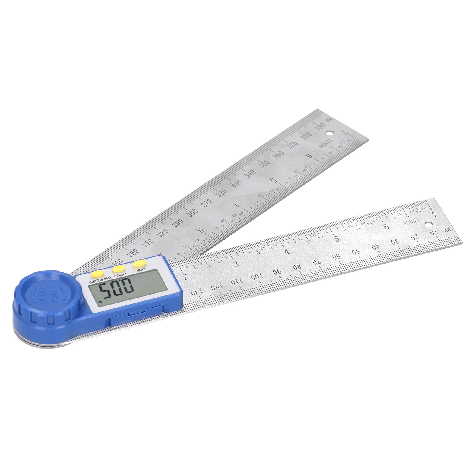 Digitaler Winkelmesser Mit Digitalanzeige, Multifunktionales Winkelmesslineal, Elektronisches Präzisionsgoniometer