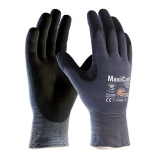 Schnittschutzhandschuhe MaxiCut® Ultra™ 44-3745 Gr.9 blau/schwarz EN 388 PSA II